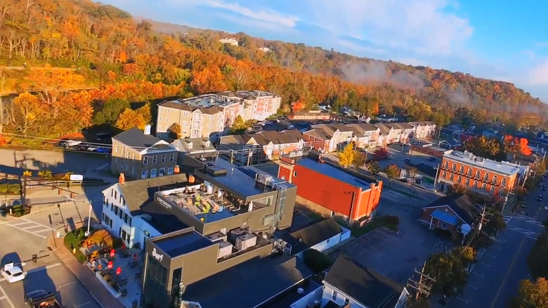 Milford, Ohio from above