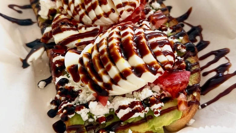 Avocado toast from Orchard Farm Stand