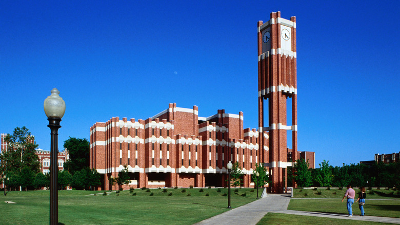 Oklahoma University clock tower, Norman