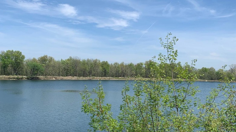 View of Collinsville Lake, Oklahoma