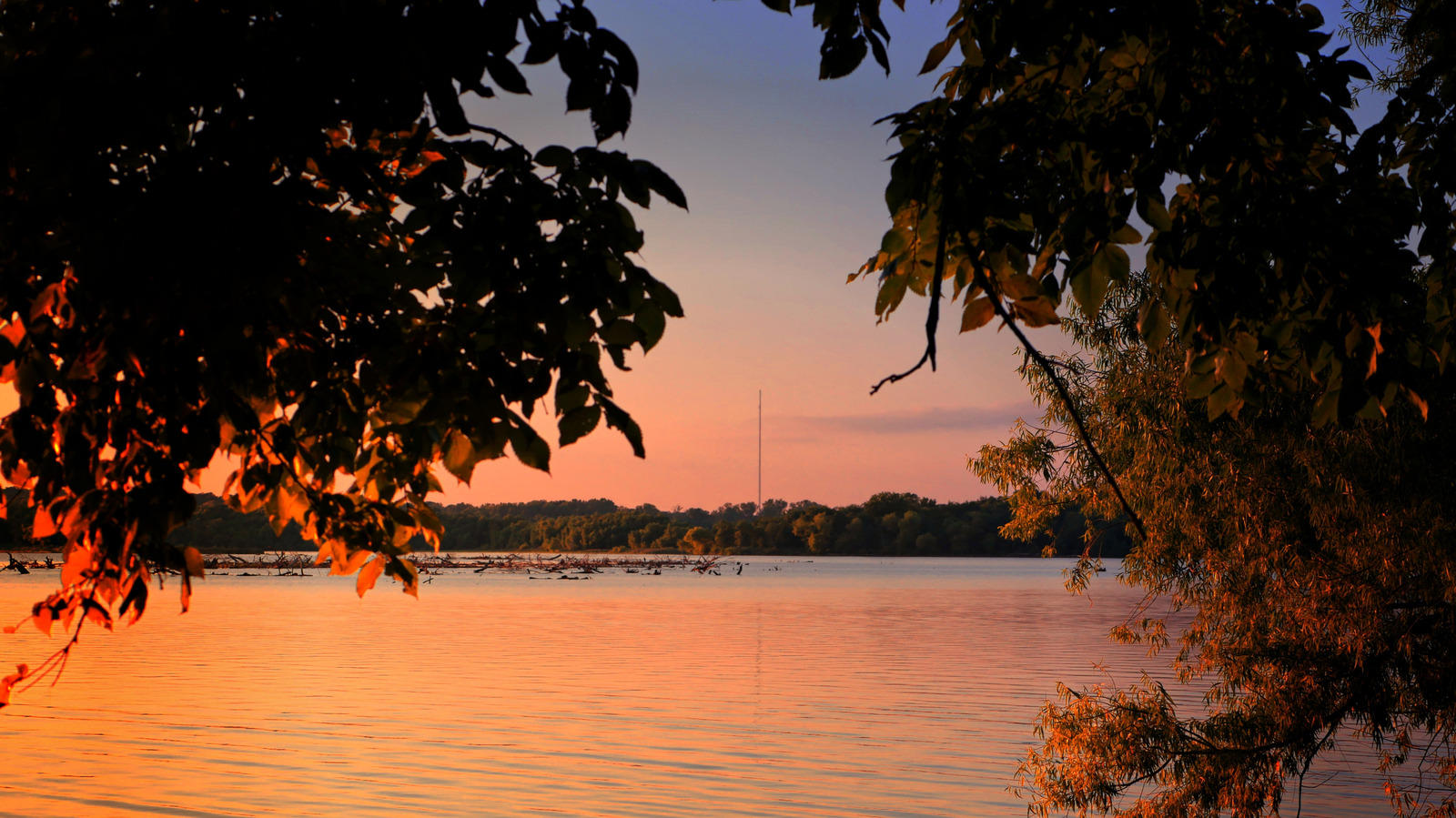 'Oklahoma's Only Urban State Park' Is A Lake Beauty With Fishing, Boating, And Swim Beaches