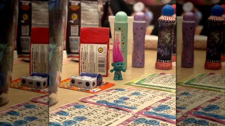 Bingo sheets at Indigo Sky Casino in Oklahoma