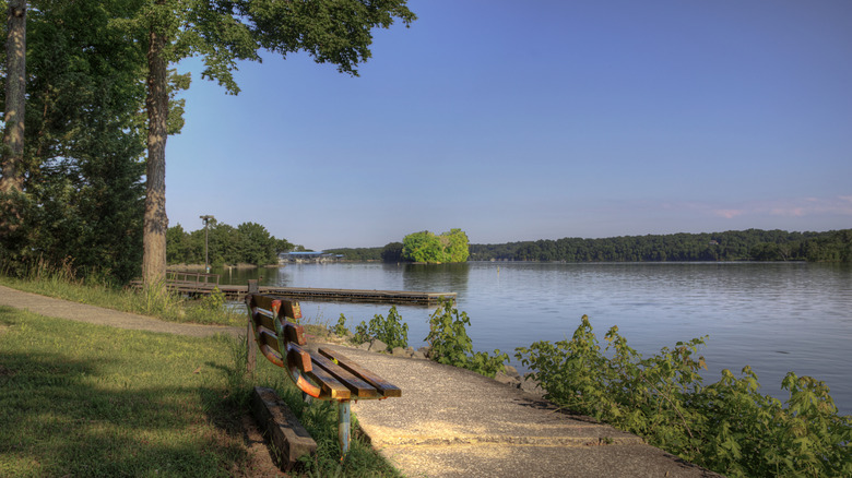 Lake Barkley State Resort Park in Kentucky with calm waters
