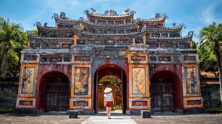 Woman in Hue, Vietnam