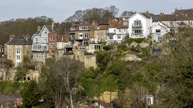 View of Knaresborough in North Yorkshire