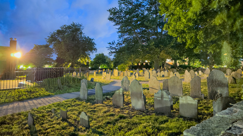 Graveyard in Salem, Massachusetts