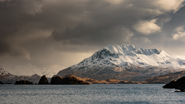 Adak Island coastal view, Alaska