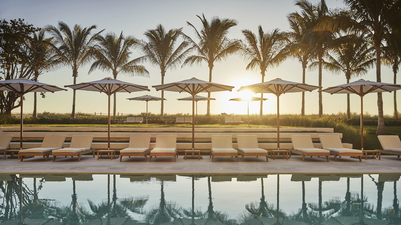 Pool at the Four Seasons Hotel at the Surf Club