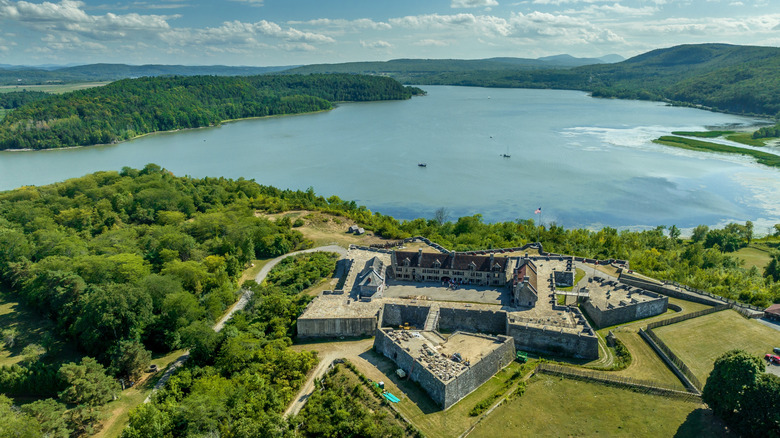 Fort Ticonderoga near Lake Champlain in upstate New York