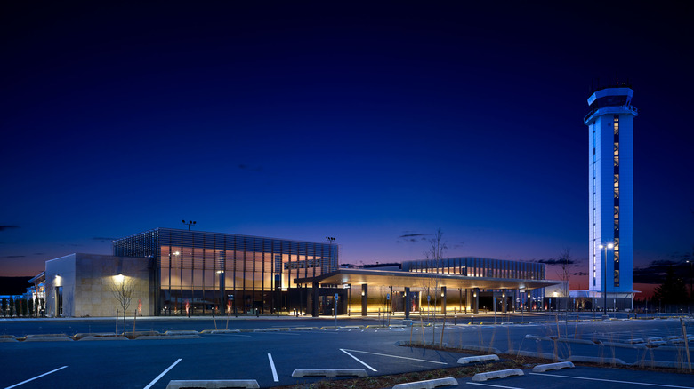 Exterior of Paine Field Airport