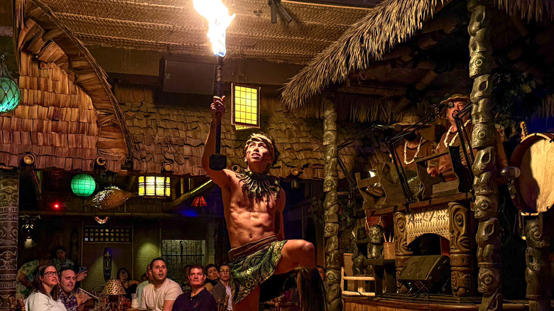 A performance at Mai-Kai in Fort Lauderdale, Florida