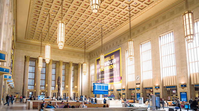 Details inside Philadelphia's 30th Street Station