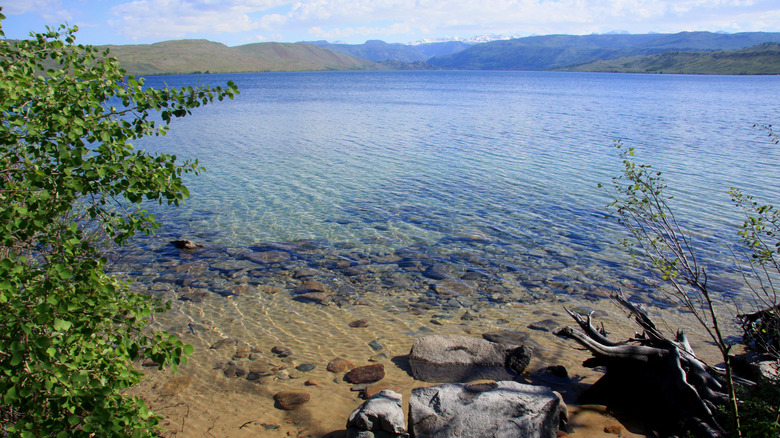 Fremont Lake near Pinedale, Wyoming
