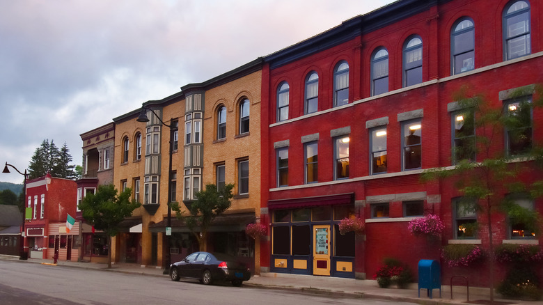 A view of Hamilton in upstate New York State