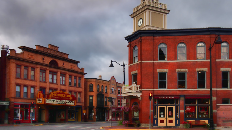 A view of Hamilton in upstate New York State