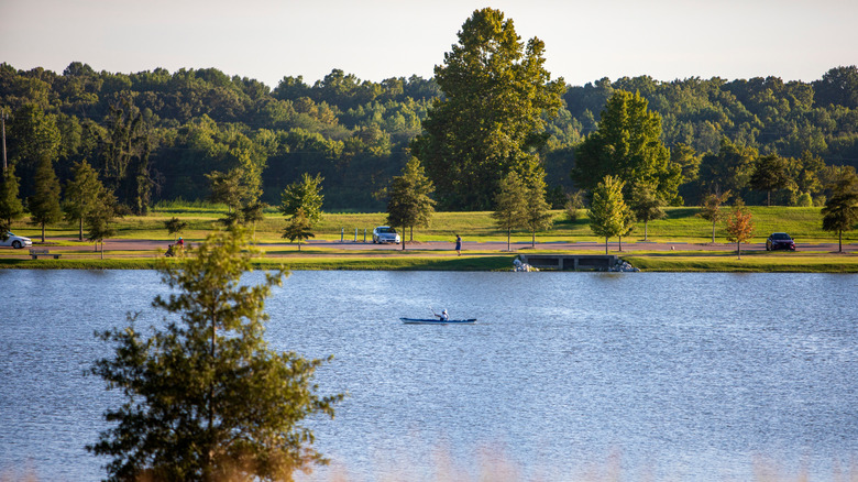 Hyde Lake in Shelby Farms Park