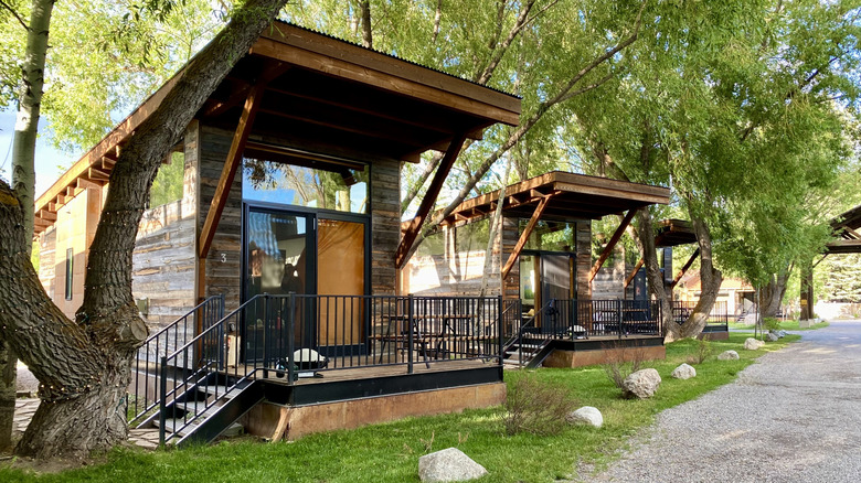 Fireside Resort glamping cabins