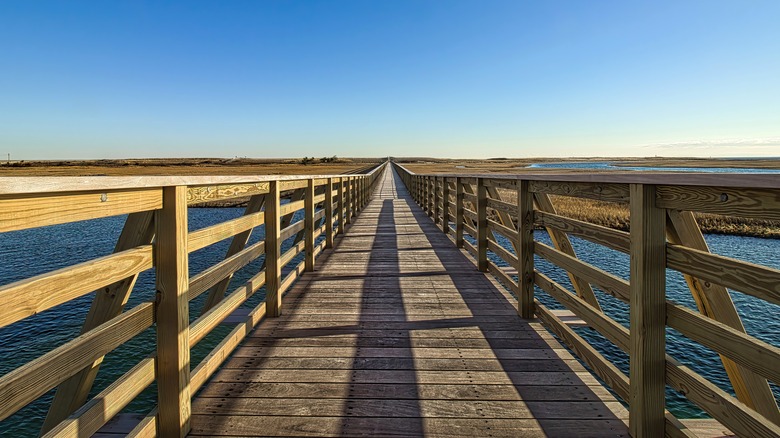 A view of Sandwich Boardwalk, Cape Cod
