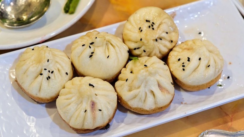 Shanghai-style buns at One Dragon Restaurant, Houston, Texas