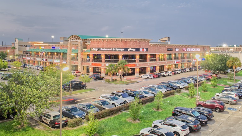 Dun Huang Plaza in Asiatown, Houston, Texas