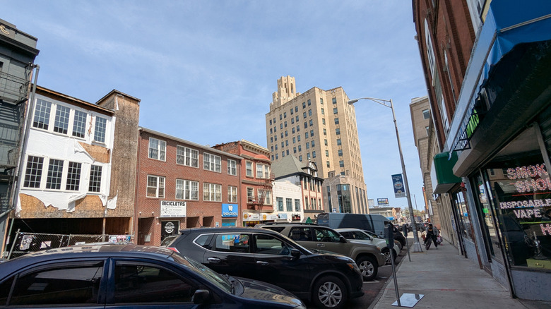 Street view of downtown Passaic