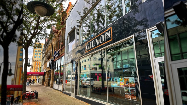 Gibson community music hall, downtown Appleton, Wisconsin