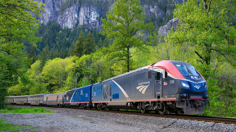 Empire Builder Amtrak train