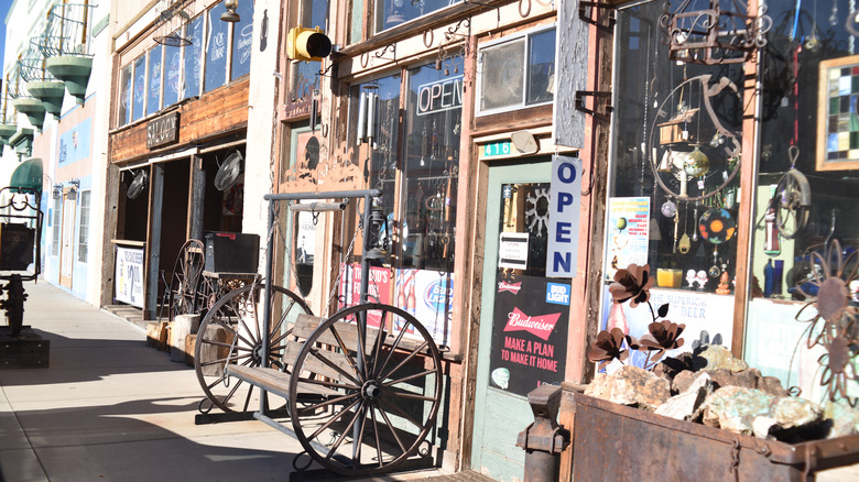 Downtown Main Street in Superior, Arizona