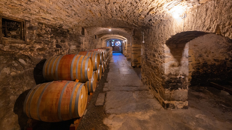 Sevenhill wine cellar was the first winery ever built in the Clare Valley
