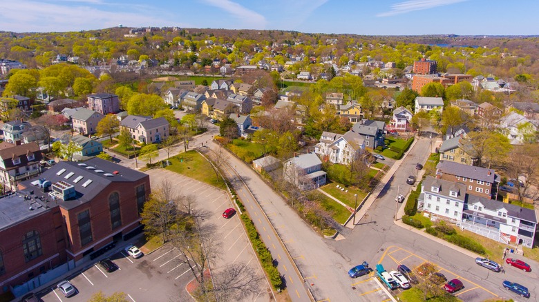The Minuteman Commuter Bikeway in Boston