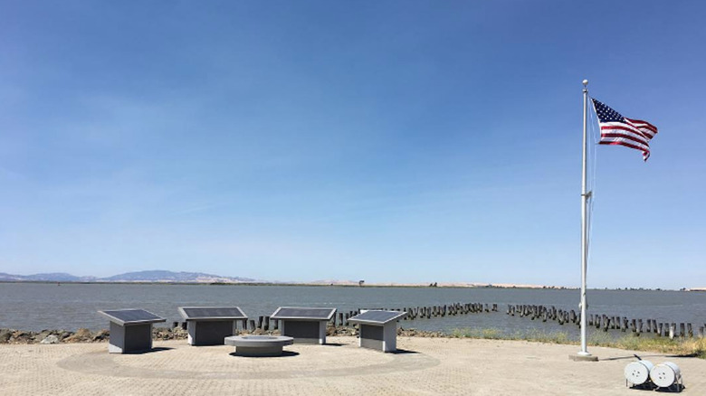 A view of Port Chicago Naval Magazine National Memorial