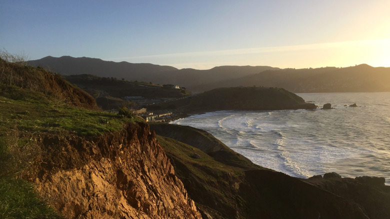 Coastal view of Pacifica, California