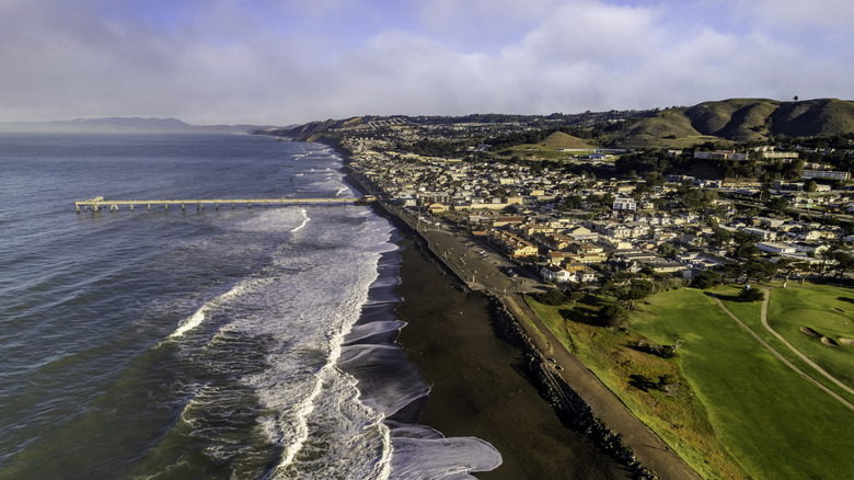 Sharp Park Beach in Pacifica, California