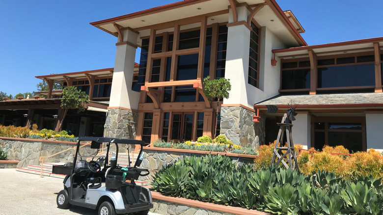 Clubhouse at the Coto de Caza Golf and Racquet Club in Orange County, California