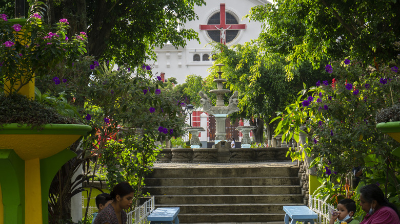 Colonial Church at Juayua, El Salvador