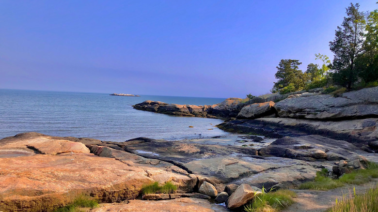 A little cove at Rocky Neck State Park, Connecticut