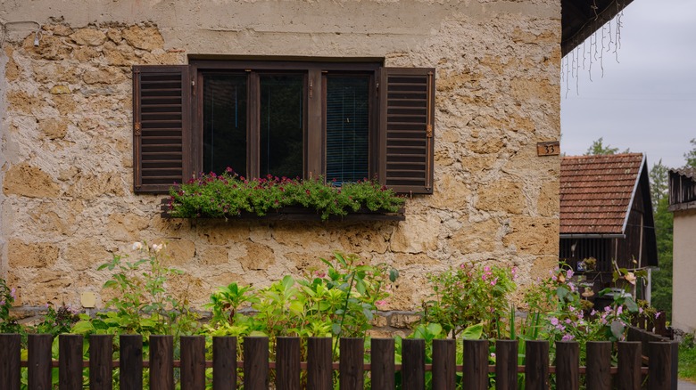The rustic details of the homes and guesthouses in Rastoke