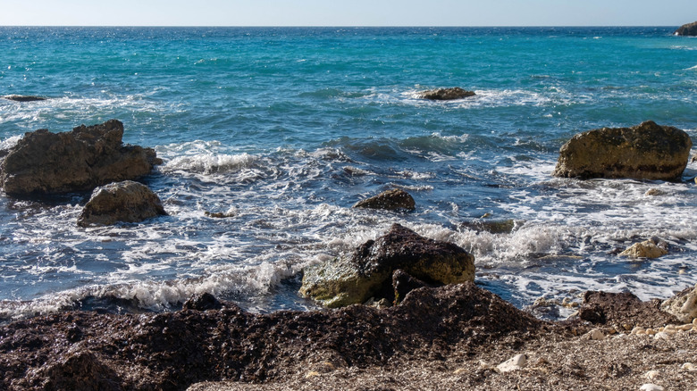 Fomm ir-Riħ beach in Mgarr, Malta