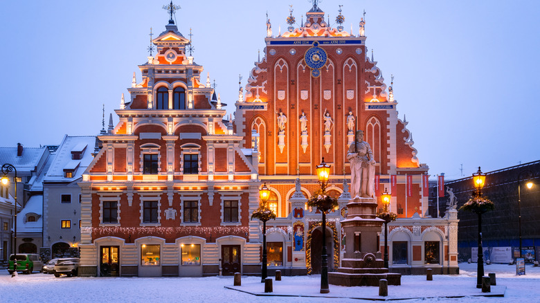 The House of Blackheads in Riga, Latvia