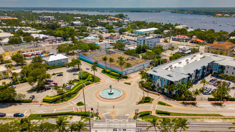 Stuart, Florida: the county seat of Martin County.