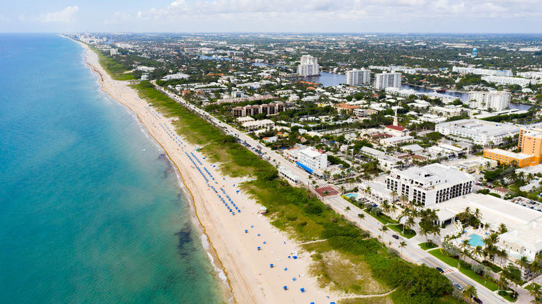 Aerial image of Delray Beach 