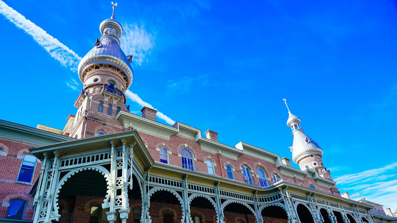 Exterior of the historic Tampa Bay Hotel, as it stands today
