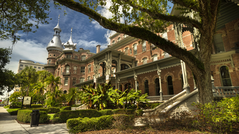 the Henry B. Plant Museum, aka the former Tampa Bay Hotel