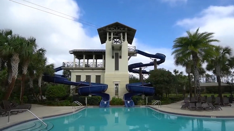 Slides at the Splash Park at Nocatee