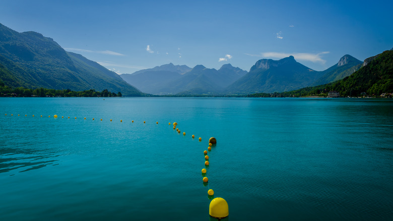 Lake Annecy from the water