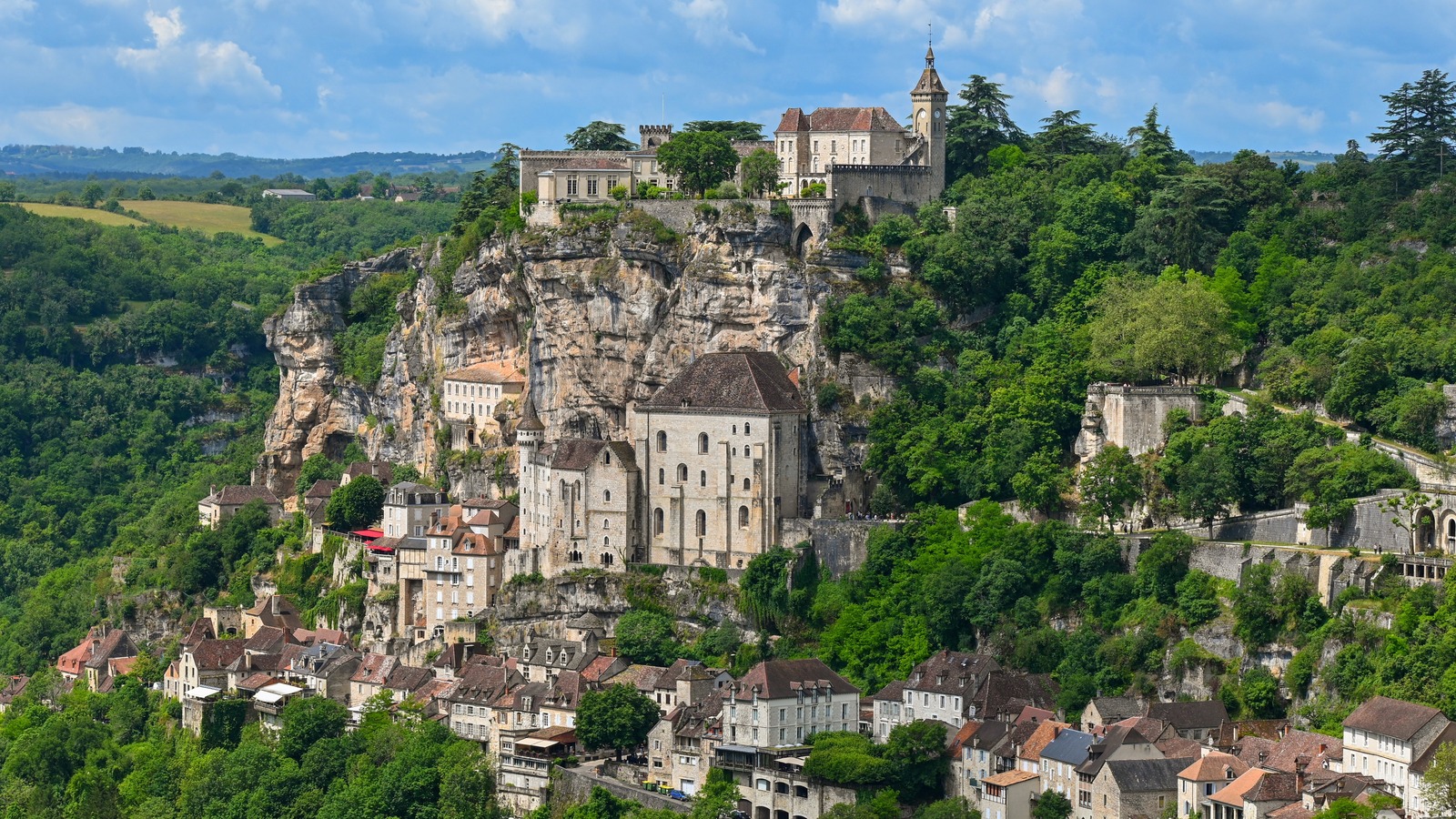 One Of France's 'Most Beautiful Villages' Is Clinging To A Cliff With Fairytale Streets And Medieval Charm