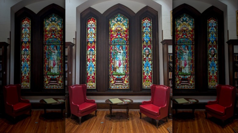 The interior of the Mary Willis Library in Washington, Georgia
