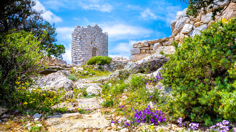 Drakano Fortress in Ikaria, Greece