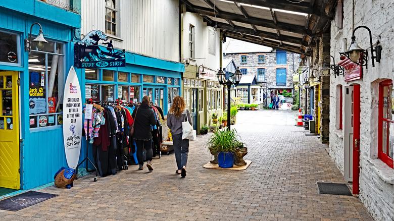 Spillers Lane in Clonakilty, home to an eclectic mix of stores and cafes
