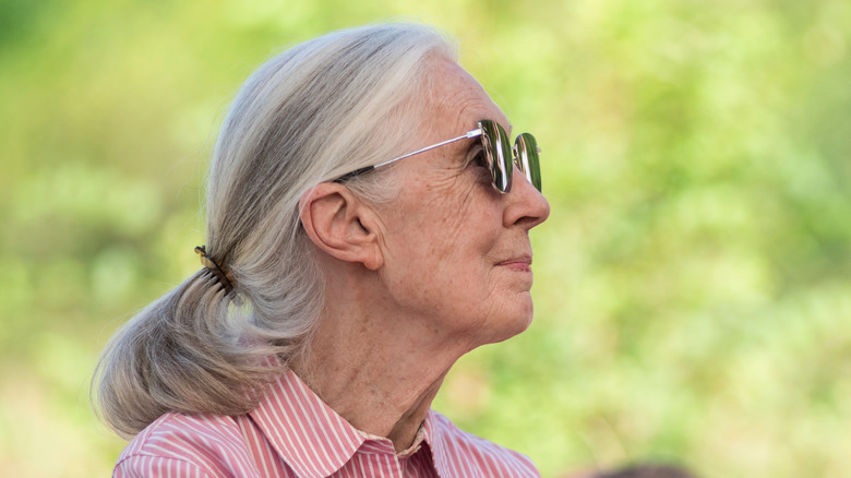 Jane Goodall at an event in 2019